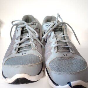 Under Armour Men's Assert 6 Micro G Running Shoes Size 13 Gray Black White